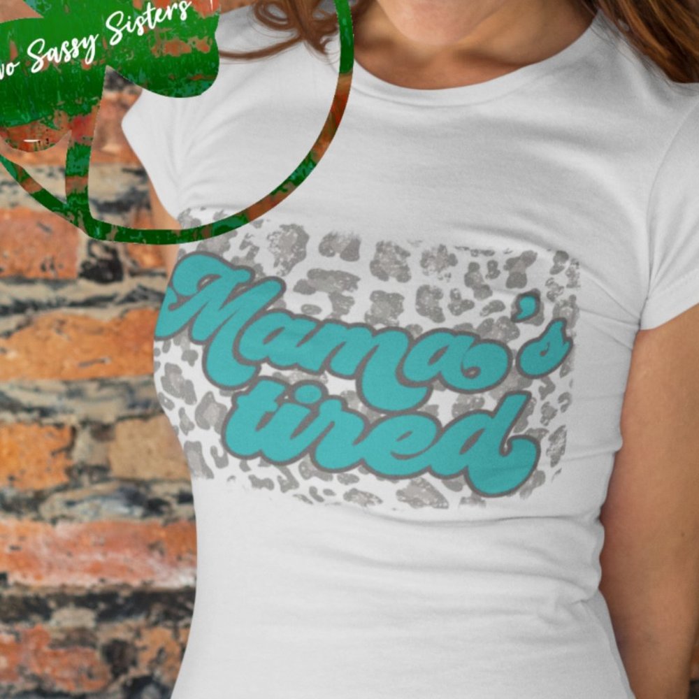 Unisex white tee w/ design